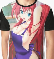 DXD Rias Gremory Graphic T-Shirt