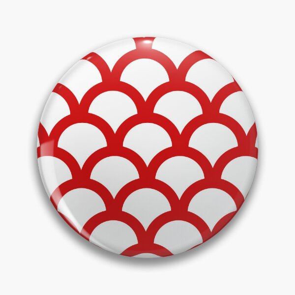 Item preview, Half Circle Red Pattern designed and sold by mylensflow.