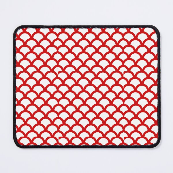Item preview, Half Circle Red Pattern designed and sold by mylensflow.
