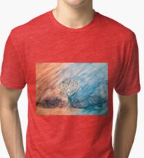 border tree Tri-blend T-Shirt