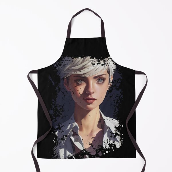 Item preview, androgynous girl character with short white hair designed and sold by mayza-shop.