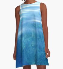 Ocean Floor A-Line Dress