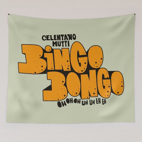 Item preview, Adriano Celentano - Bingo Bongo - Ornella Mutti designed and sold by Boogosh.