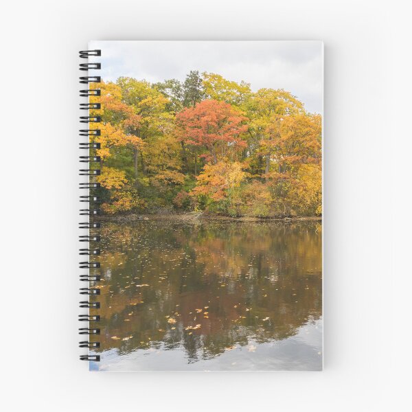 Item preview, Falling Leafs - Autumnal Vibe at Grenadier Pond in High Park Toronto designed and sold by Georgia Mizuleva.