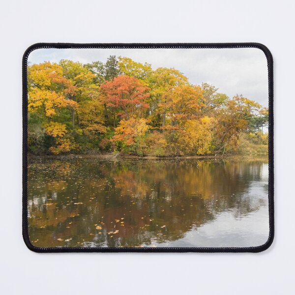 Item preview, Falling Leafs - Autumnal Vibe at Grenadier Pond in High Park Toronto designed and sold by Georgia Mizuleva.