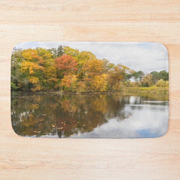 Item preview, Falling Leafs - Autumnal Vibe at Grenadier Pond in High Park Toronto designed and sold by Georgia Mizuleva.
