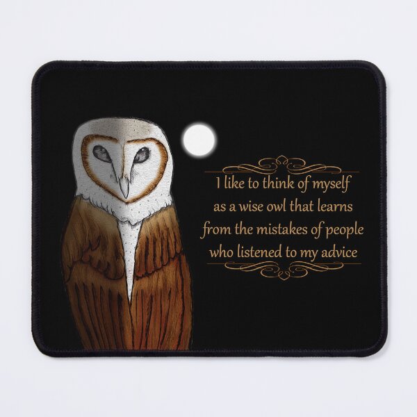 Item preview, Wise Owl designed and sold by Polymorpho.
