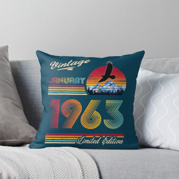 Item preview, January 1963 Birthday designed and sold by GreenSplash.