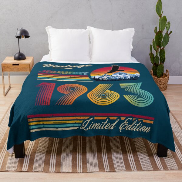 Item preview, January 1963 Birthday designed and sold by GreenSplash.