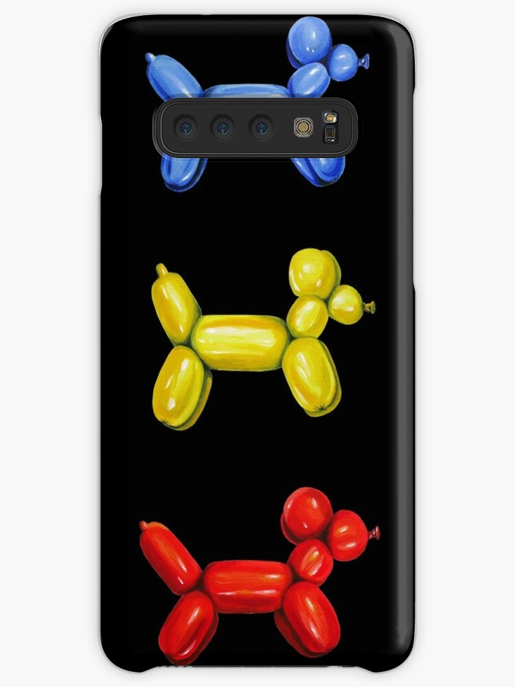 Space dogs (black background) Samsung S10 Case