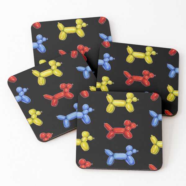 Item preview, Balloon Dogs, Black Background designed and sold by christinaashman.