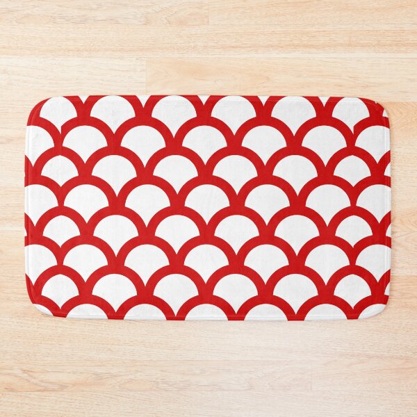 Item preview, Half Circle Red Pattern designed and sold by mylensflow.