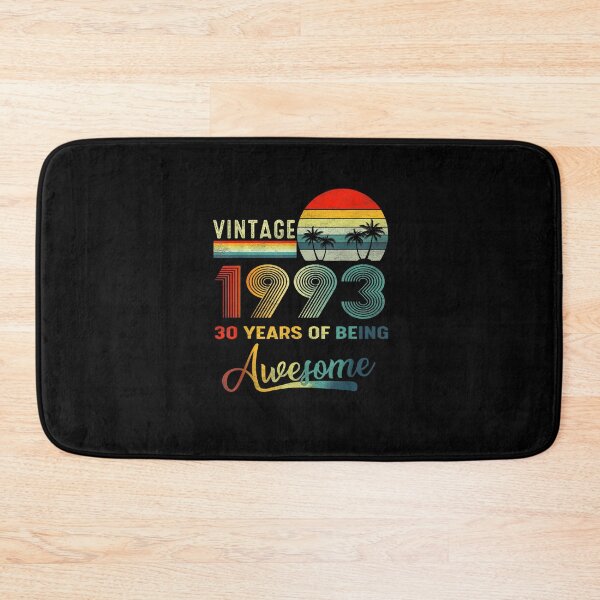 Item preview, 30 Years Old Gift Vintage 1993 30 Years Of Being Awesome T-Shirt designed and sold by DaunJarvia.