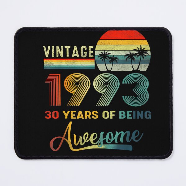 Item preview, 30 Years Old Gift Vintage 1993 30 Years Of Being Awesome T-Shirt designed and sold by DaunJarvia.