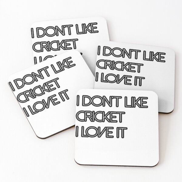 Item preview, I Don't Like Cricket I Love it designed and sold by Mariano ⭐⭐⭐⭐⭐.