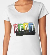 Rent Logo Color Women's Premium T-Shirt