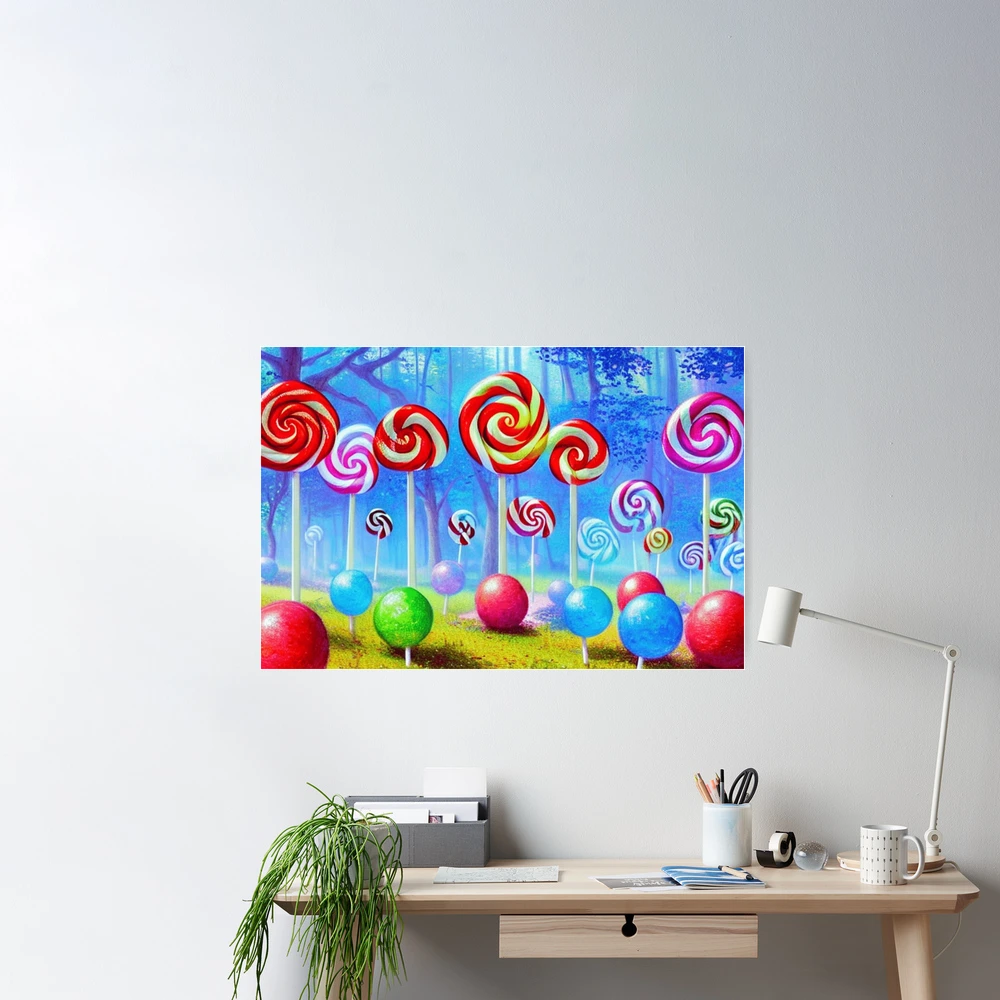 | Lollipop by Sale SilverFrog Redbubble for Poster #1\