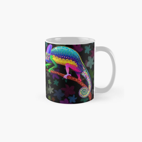 Chameleon Fantasy Rainbow Colors Classic Mug