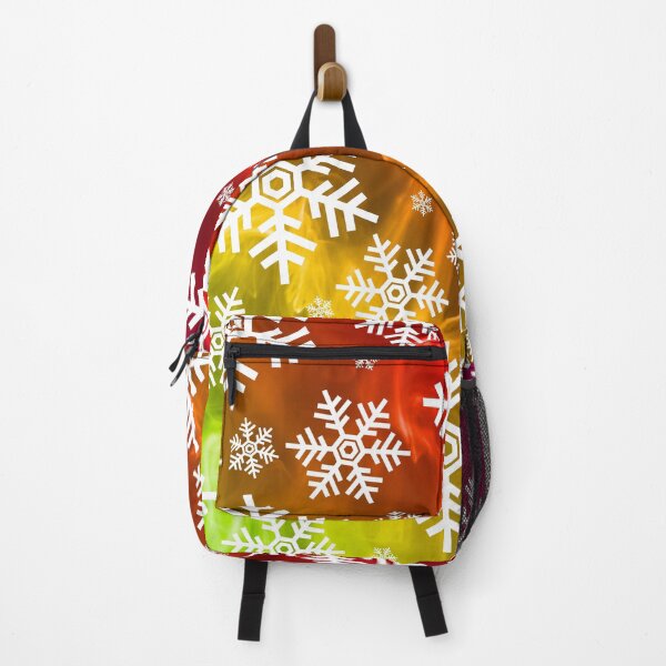 Item preview, Simple White Snowflakes Pattern on Rainbow Fog designed and sold by Coffee Lifestyle.