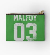 Malfoy jersey Zipper Pouch