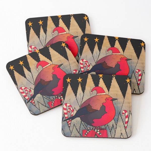 Item preview, A winter red robin designed and sold by Swadeillustrations.