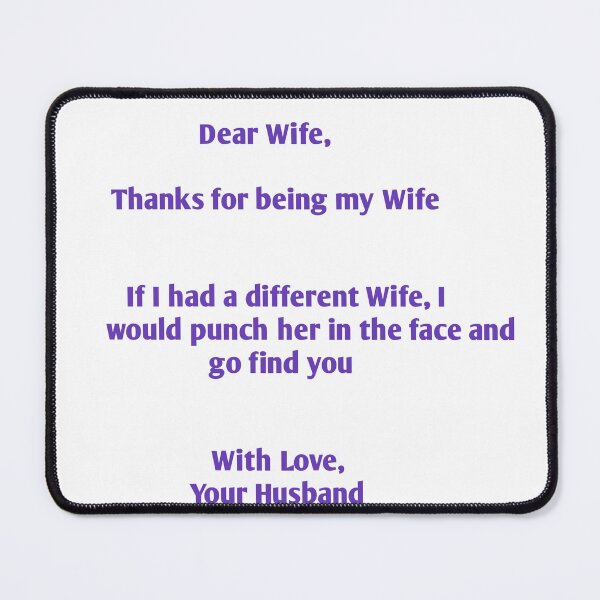 Item preview, Wifely text design  designed and sold by SlothArtshop1.
