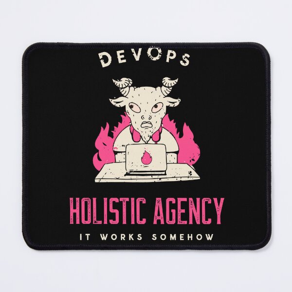 Item preview, Devops holistic agency - funny IT goat geek designed and sold by sashashuba.