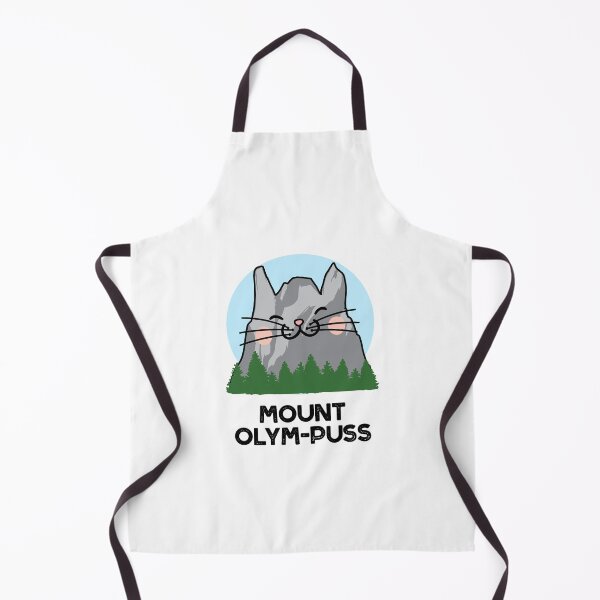 Item preview, Mount Olym-puss Funny Mountain Puns designed and sold by punnybone.