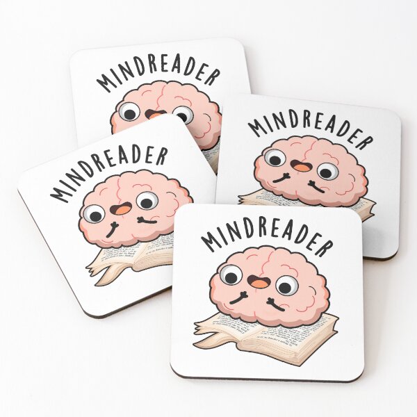 Item preview, Mind Reader Funny Brain Puns  designed and sold by punnybone.