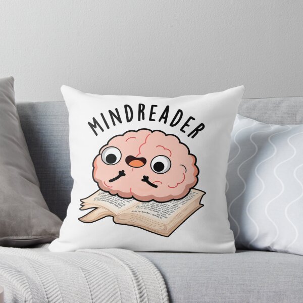 Item preview, Mind Reader Funny Brain Puns  designed and sold by punnybone.