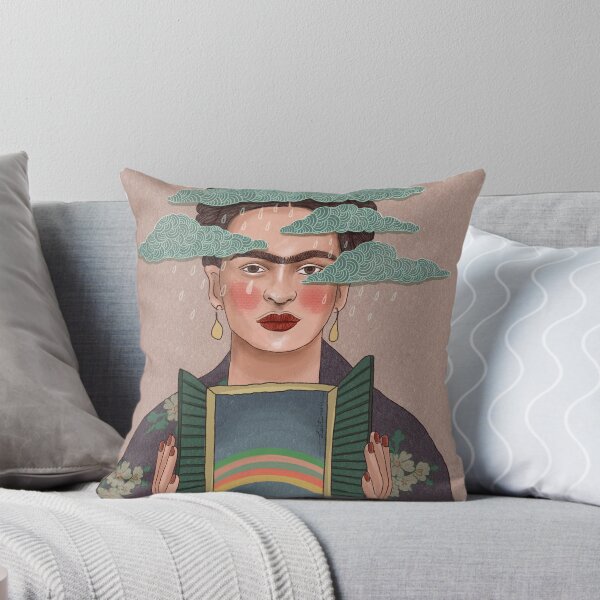 Item preview, Frida in the clouds designed and sold by LAIT NOIR.