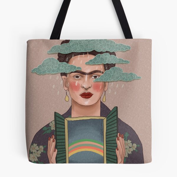Item preview, Frida in the clouds designed and sold by LAIT NOIR.