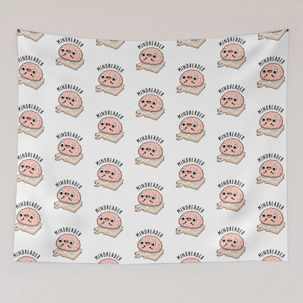 Item preview, Mind Reader Funny Brain Puns  designed and sold by punnybone.