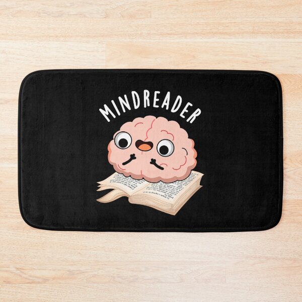 Item preview, Mind Reader Funny Brain Puns (Dark BG) designed and sold by punnybone.