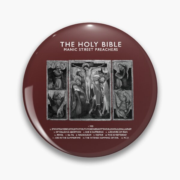 Item preview, Manic Street Preachers Holy Bible Alt Cover  designed and sold by oldskoolhoolsa.