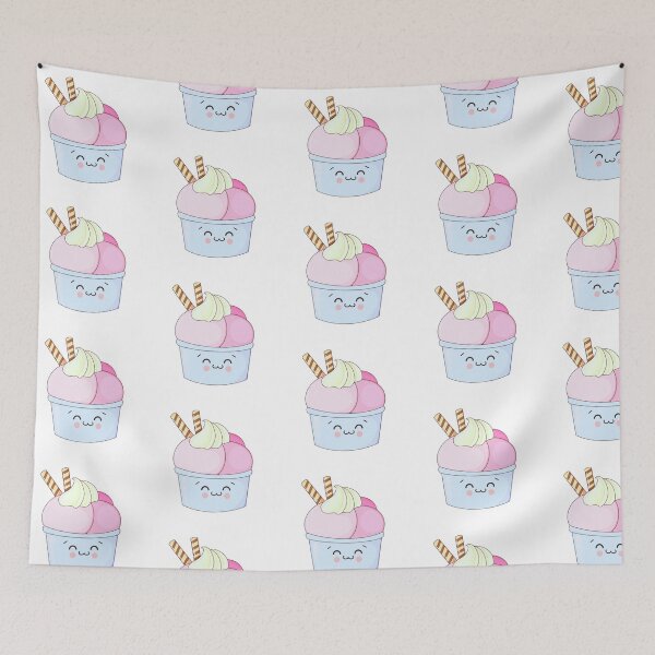 Item preview, kawaii ice cream designed and sold by Juniordesign777.