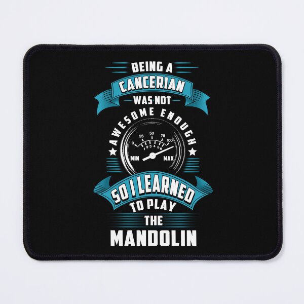 Item preview, Cancerian Mandolin Player Classic T-Shirt designed and sold by viannkemarad.