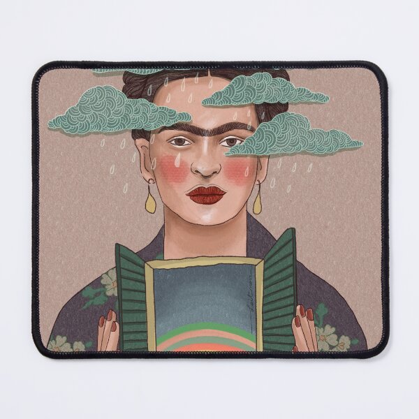 Item preview, Frida in the clouds designed and sold by LAIT NOIR.