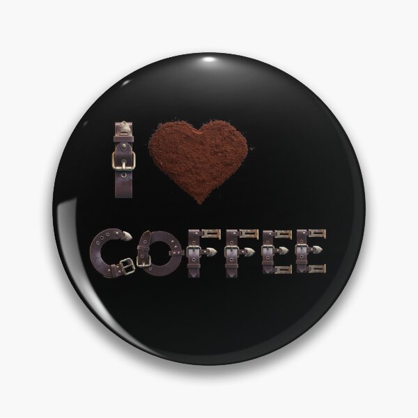 Item preview, I love coffee industrial leather letters designed and sold by R2Dsign.