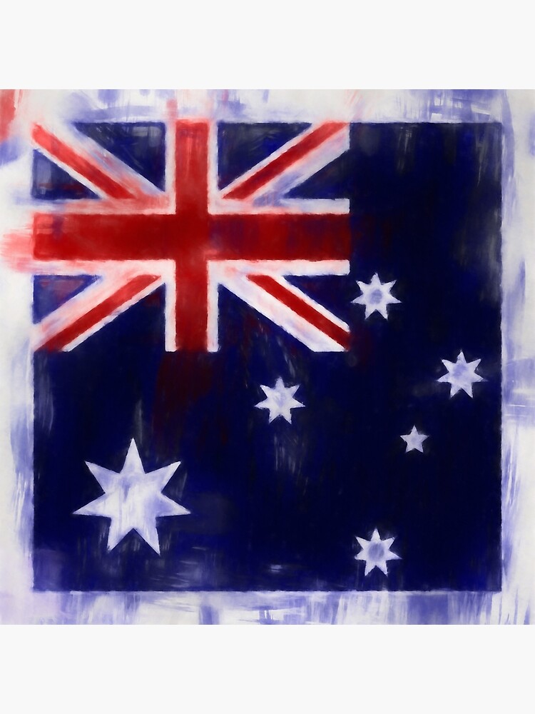 Australia Flag Reworked No. 2, Series 1 by 8th-and-f