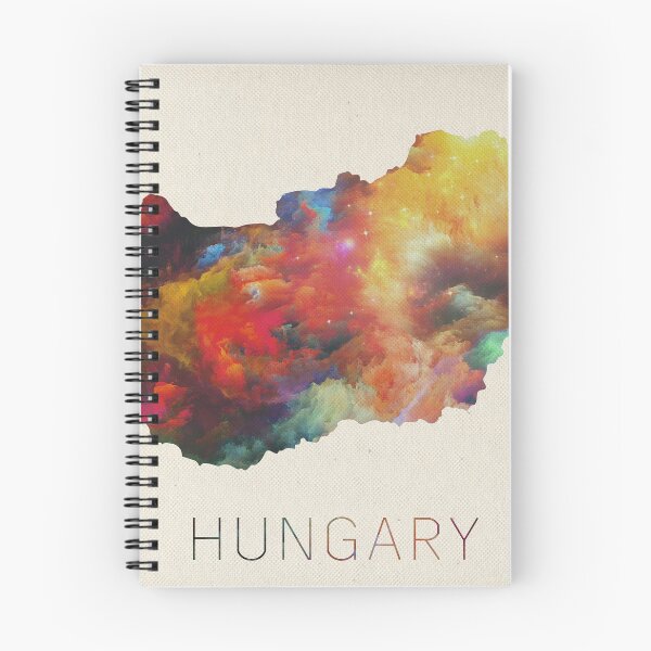 Item preview, Hungary Watercolor Map designed and sold by map-lover.
