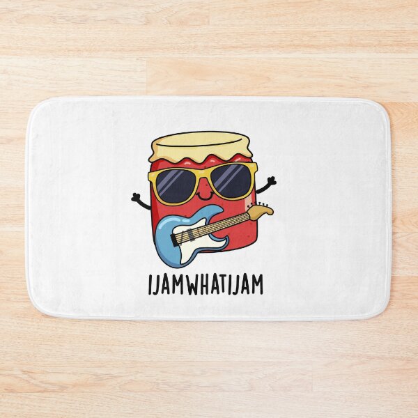 Item preview, I Jam What I Jam Funny Food Puns  designed and sold by punnybone.