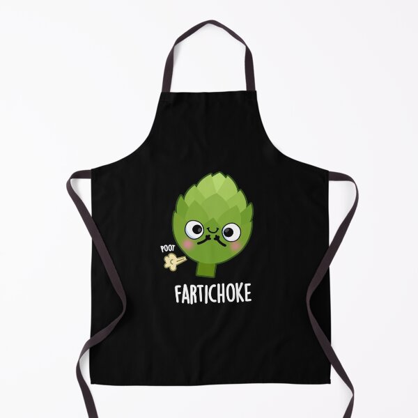 Item preview, Fartichoke Funny Farting Artichoke Puns (Dark BG) designed and sold by punnybone.