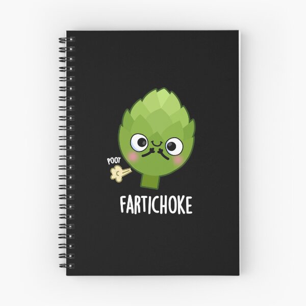 Item preview, Fartichoke Funny Farting Artichoke Puns (Dark BG) designed and sold by punnybone.
