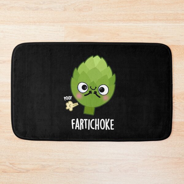 Item preview, Fartichoke Funny Farting Artichoke Puns (Dark BG) designed and sold by punnybone.