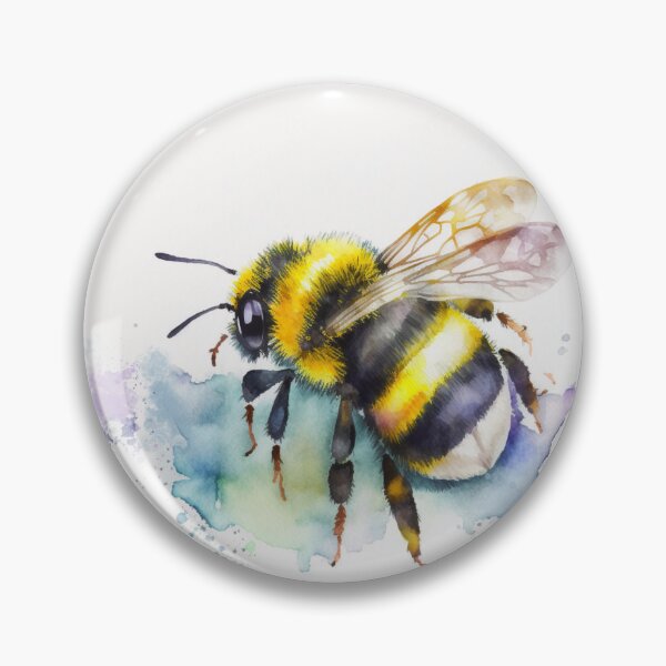 Artikelvorschau, Aquarell Hummel entworfen und verkauft von RayFineArt.