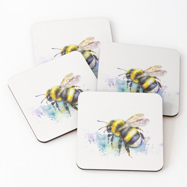Item preview, Watercolour Bumblebee  designed and sold by RayFineArt.