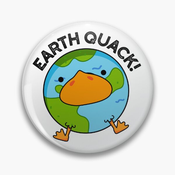 Item preview, Earthquack Funny Earthquake Puns  designed and sold by punnybone.