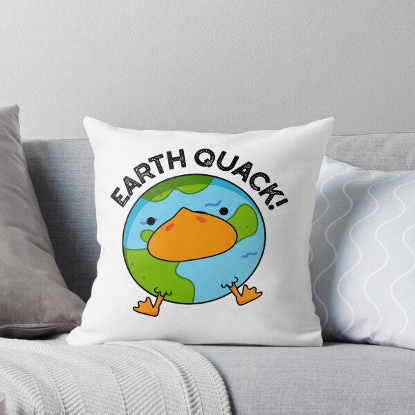 Item preview, Earthquack Funny Earthquake Puns  designed and sold by punnybone.