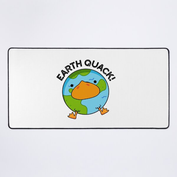 Item preview, Earthquack Funny Earthquake Puns designed and sold by punnybone.